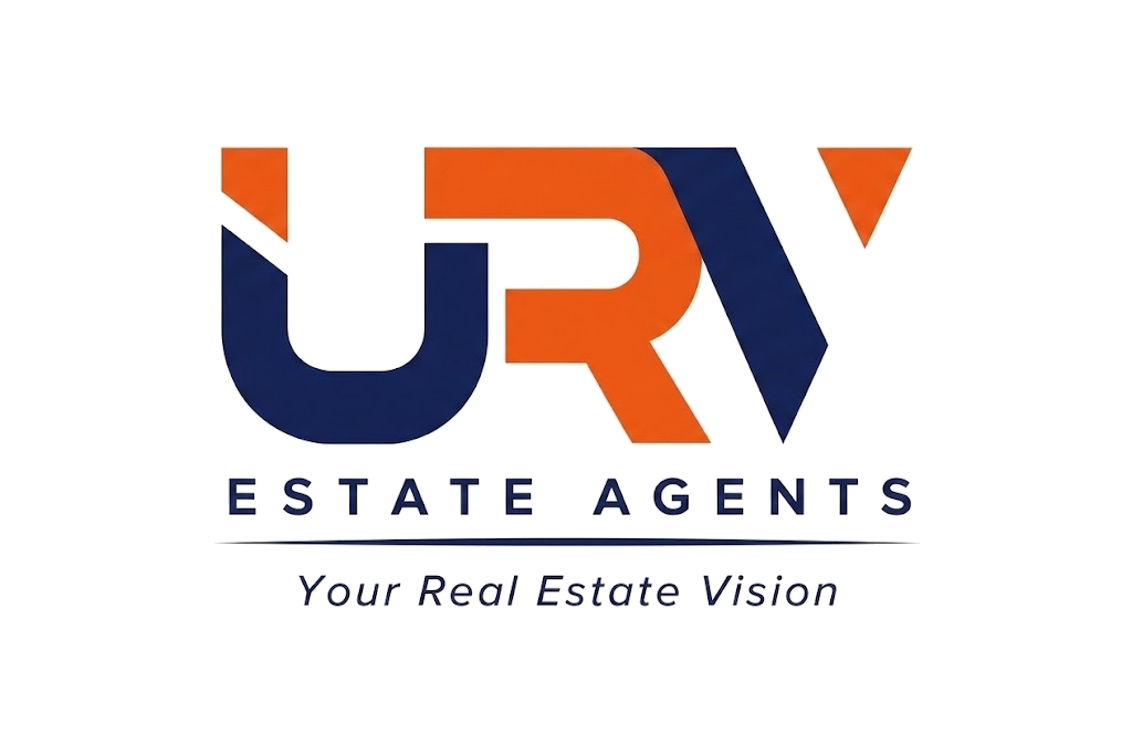 URV Estate Agents Logo